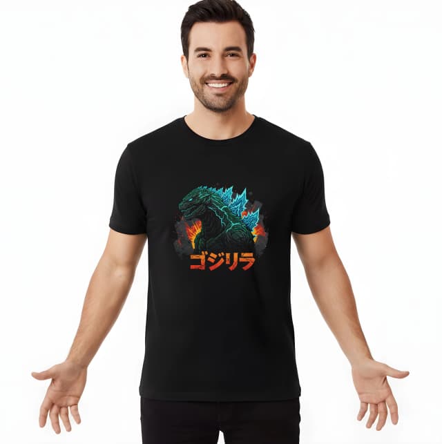 Pánské tričko Godzilla Král Atomové Zkázy A Městské Apokalypsy