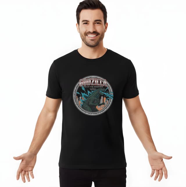 Pánské tričko Godzilla King Of The Monsters Král Městské Zkázy A Energie
