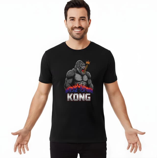 Pánské tričko Kong Král Hor A Městských Korun