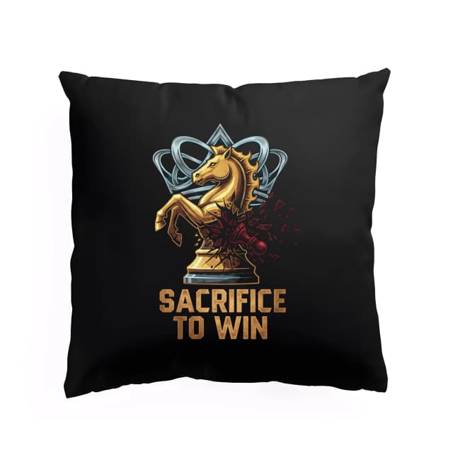 Polštář Zlatý Jezdec A Umění Oběti Sacrifice To Win