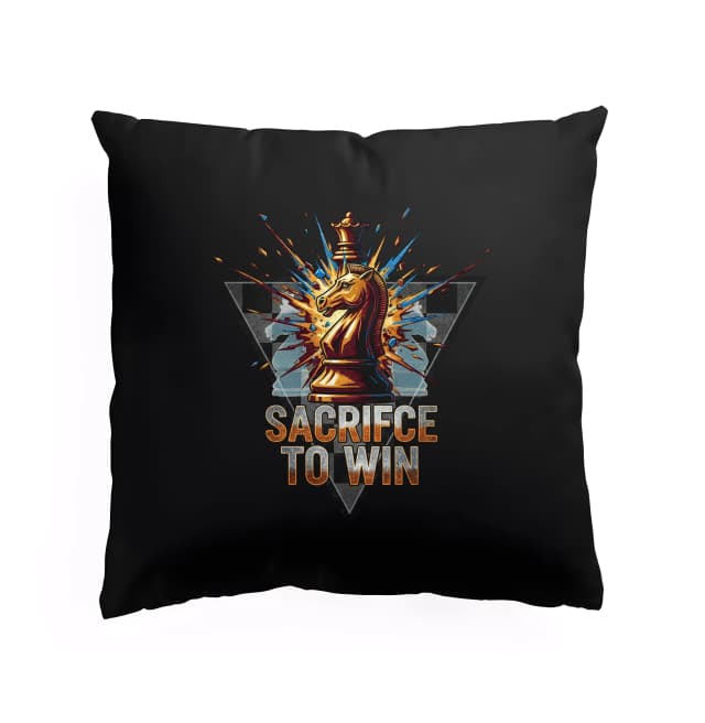 Polštář Královský Jezdec Oběť Pro Vítězství Sacrifice To Win