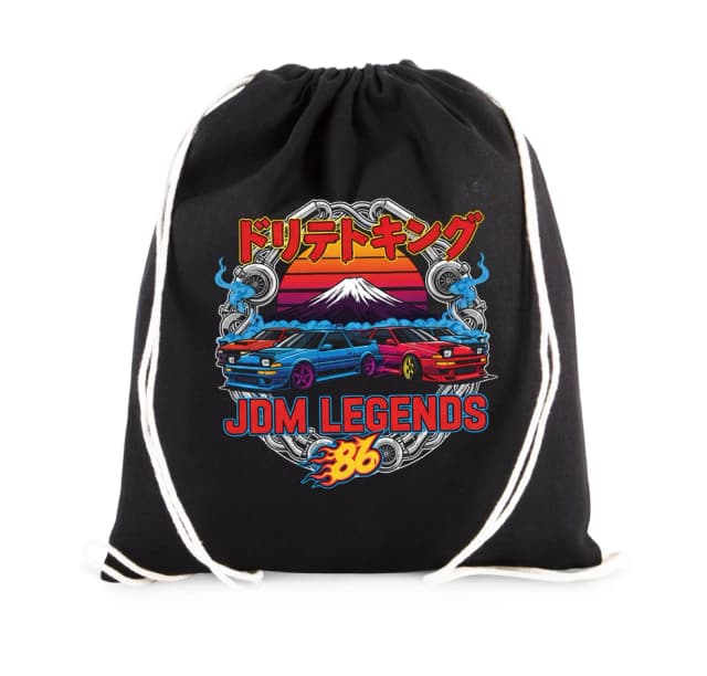 Vak na záda Jdm Legends Noční Králové Driftu U Mount Fuji  Retro 86 Síla