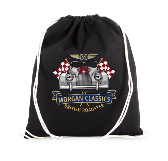 Vak na záda Ikonický Morgan Classics Britský Roadster Retro Elegance A Závodní Vášeň
