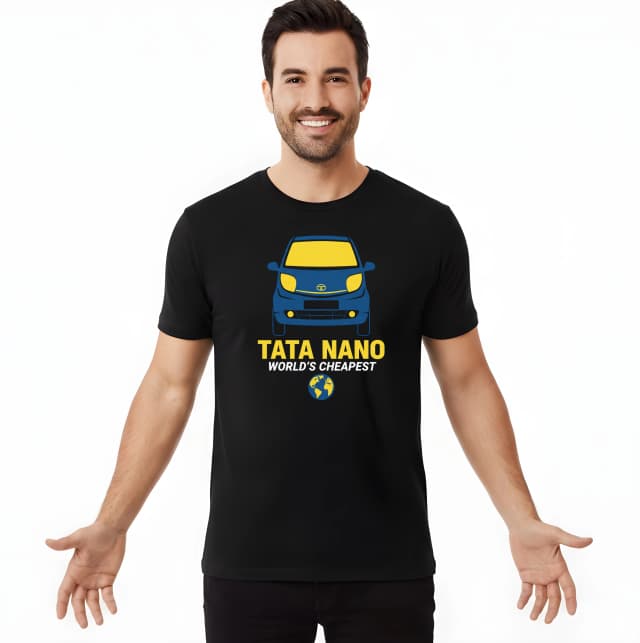 Pánské tričko Tata Nano Světově Nejlevnější Městský Zázrak Za Hubičku