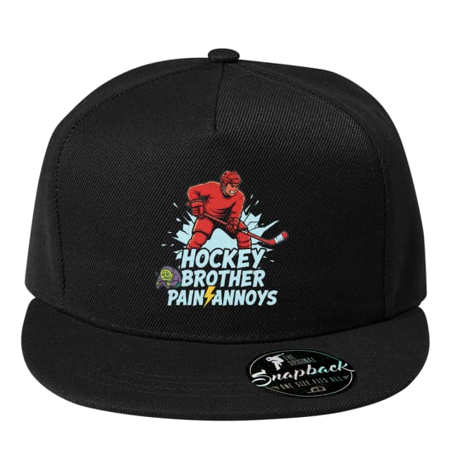 Snapback Hockey Brother Brácha Útočí Led Praská Mladší Trpí