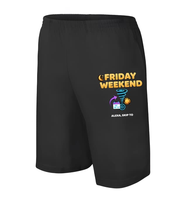 Pánské šortky Začaruj Pátek S Alexou Friday Weekend Přeskoč Do Víkendu