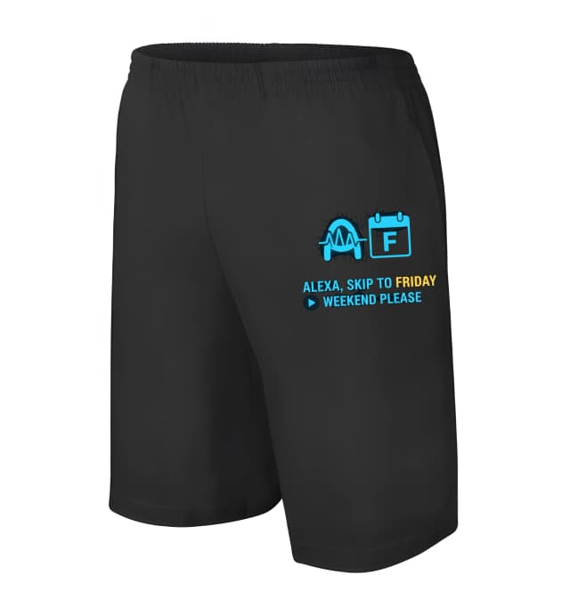 Pánské šortky Alexa Přeskoč Na Pátek Víkend Prosím Aktivuj Režim Pohody
