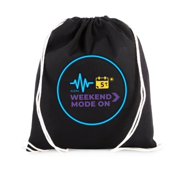Pytlík Alexa Přeskoč Na Pátek  Weekend Mode On Zapni Režim Víkendu