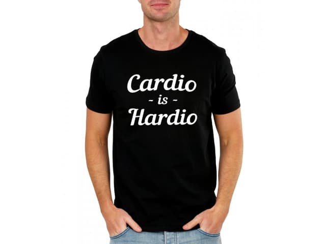 Pánské tričko Cardio is Hardio