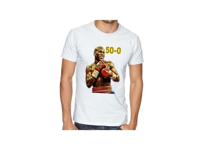 Pánské tričko Floyd Mayweather 50-0