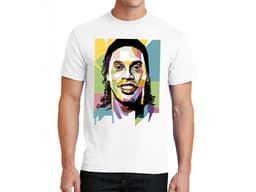 Tričko Ronaldinho Pop-art