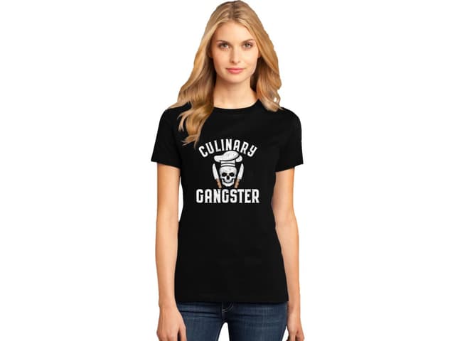 Dámské tričko Kulinářský gangster
